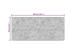 Alfombra lavable patchwork antideslizante 80x300 cm ES29418 Multicolor Clearance