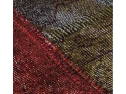 Alfombra lavable patchwork antideslizante φ120 cm ES78443 Multicolor Best