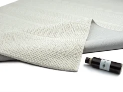 Best the carpet Alfombra Lima diseño moderno estilo uni resistente, , 80 x 150 cm Crema