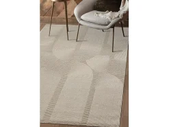 the carpet Alfombra De Salón-Alfombra Lima diseño salón estilo moderno arco, , 200 x 290 cm Beige