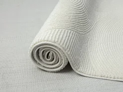 the carpet Alfombra Lima diseño salón estilo moderno arco, , 160 x 230 cm Crema Sale