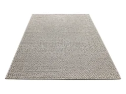 the carpet Alfombra Maldive Exterior Boho Diamante, Marrón, 80 x 250 cm Marru00f3n