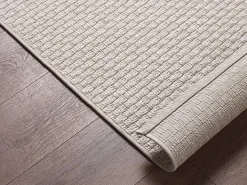 the carpet Alfombra Maldive Exterior Diseño Boho, , 140 x 200 cm Beige