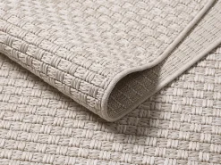 New the carpet Alfombra Maldive Exterior Diseño Boho, , 80 x 250 cm Beige