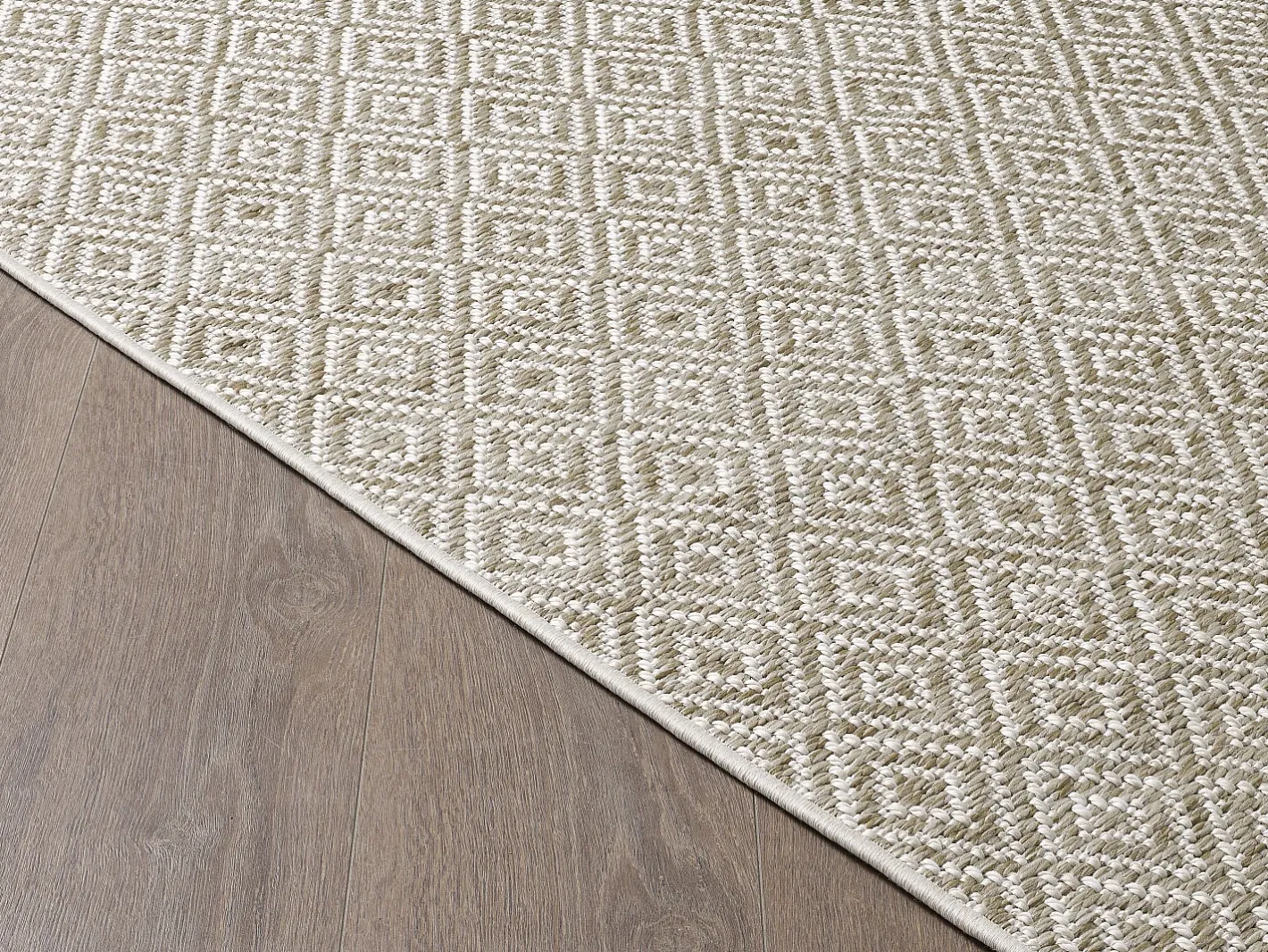 the carpet Alfombra Maldive Exterior Boho Diamante, Marrón, 80 x 150 cm Marru00f3n Clearance