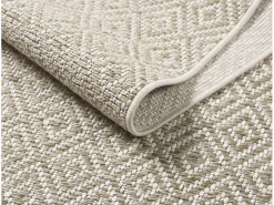 the carpet Alfombra Maldive Exterior Boho Diamante, Marrón, 80 x 150 cm Marru00f3n Clearance