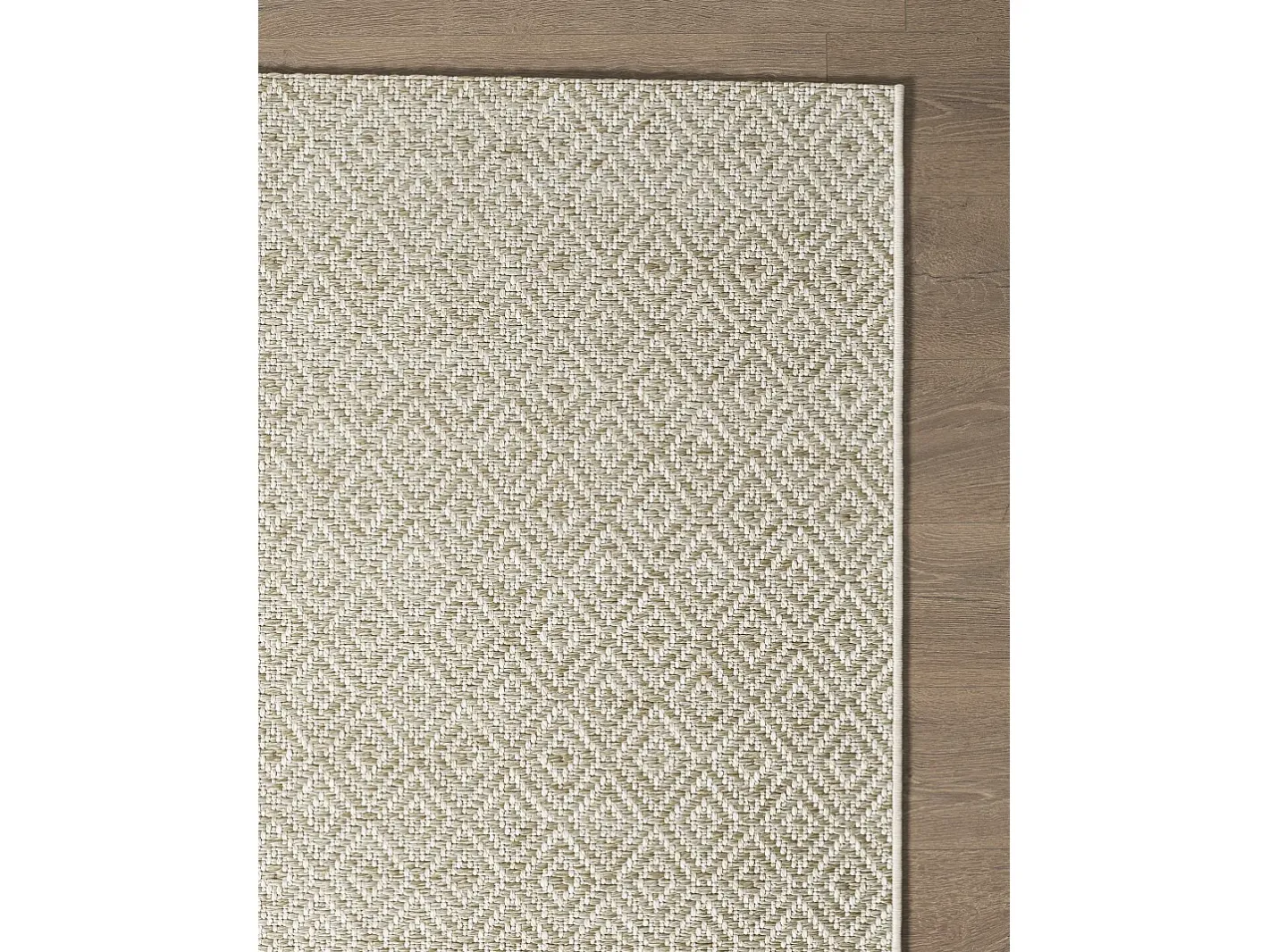 the carpet Alfombra Maldive Exterior Boho Diamante, Marrón, 140 x 200 cm Marru00f3n Sale