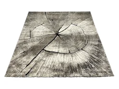 the carpet Alfombra Marla Diseño Moderno Árbol, Natural, 120x170 cm Color natural oscuro New