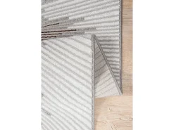 Outlet the carpet Alfombra Mila Brillante Diseño Abstracto, , 140 x 200 cm Gris