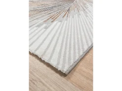 the carpet Alfombra Mila Brillante Diseño Abstracto, , 160 x 230 cm Gris New