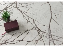 Best the carpet Alfombra Mila Brillante Naturaleza, Creme, 80 x 150 cm Crema