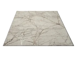 Best the carpet Alfombra Mila Brillante Naturaleza, Creme, 80 x 150 cm Crema