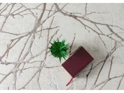 Best the carpet Alfombra Mila Brillante Naturaleza, Creme, 80 x 150 cm Crema