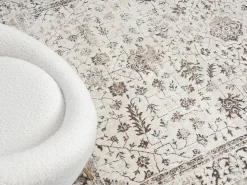 Best the carpet Alfombra Mila Shiny Classic Vintage, Creme, 140 x 200 cm Crema
