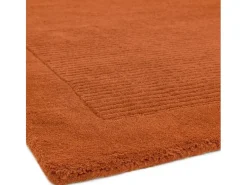 Alfombra De Salón-Alfombra moderna, tejida a mano 100% lana - 120x170cm - - York Naranja