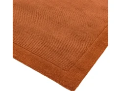 Alfombra De Salón-Alfombra moderna, tejida a mano 100% lana - 120x170cm - - York Naranja