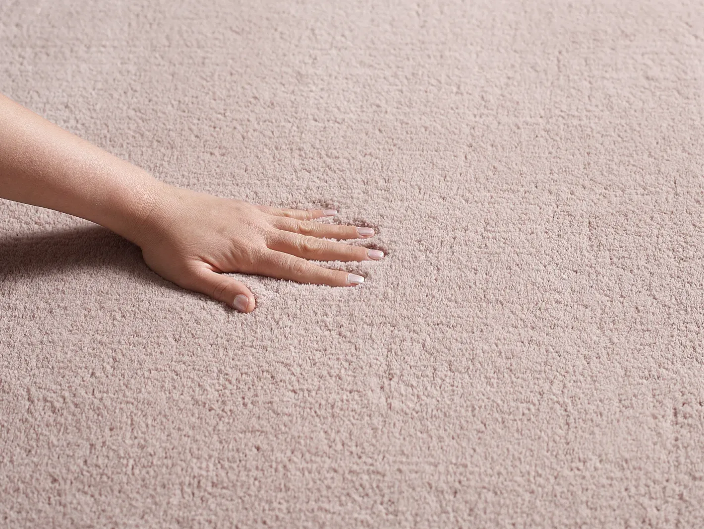 the carpet Alfombra moderno antideslizante lavable, , 160 x 220 cm Rosa Sale
