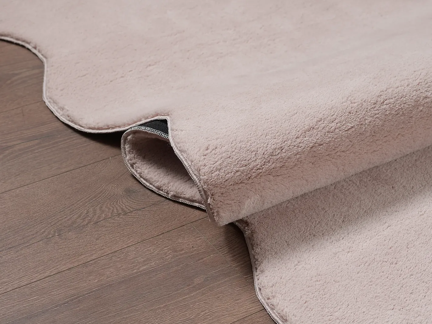 the carpet Alfombra moderno antideslizante lavable, , 160 x 220 cm Rosa Sale