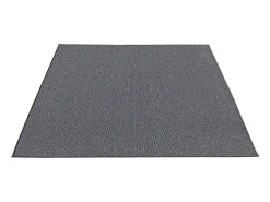 the carpet Alfombra De Salón-Alfombra Natal moderna uni, antimanchas, Antracita, 133 x 170 cm Gris antracita