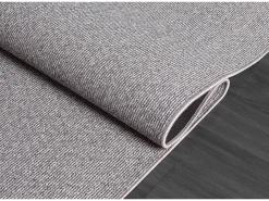 the carpet Alfombra Natal moderna uni, antimanchas, , 200 x 290 cm Gris Clearance