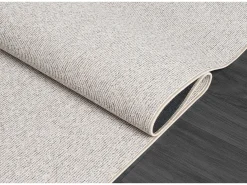 the carpet Alfombra De Salón-Alfombra Natal moderna uni, antimanchas, , 200 x 290 cm Beige