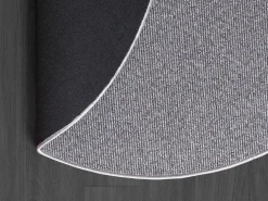 the carpet Alfombra Natal moderna uni, antimanchas, , 133 cm redondo Gris Online