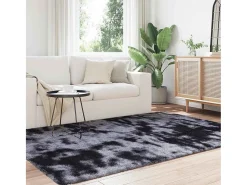 Alfombra NAVARRA Shaggy Oscuro 130x200 cm Gris Hot