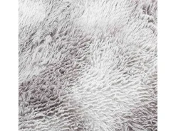 New Alfombra NAVARRA Shaggy Plata 240x240 cm Gris