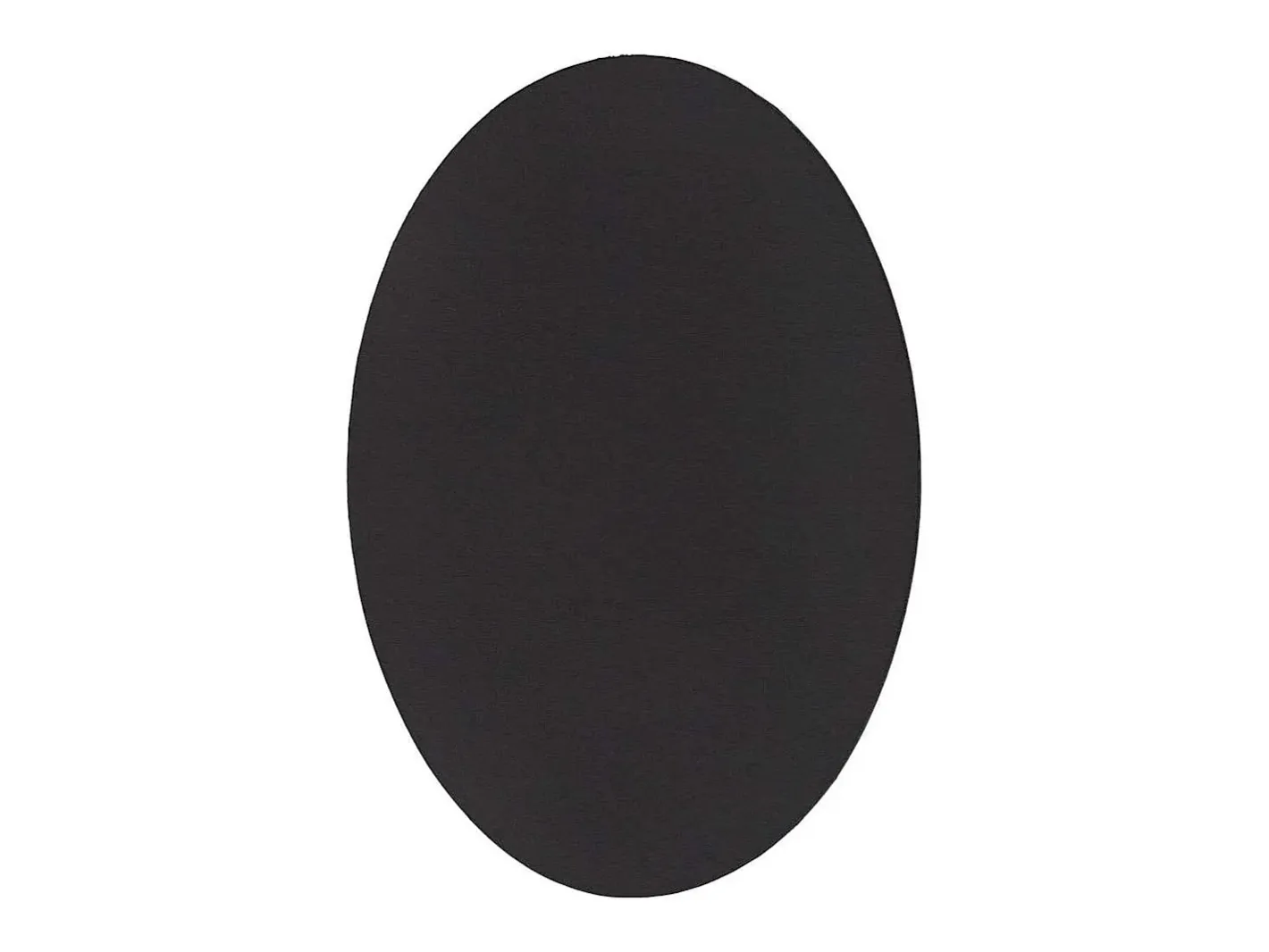 Alfombra negra 160 x 230 cm Poliéster Negro Clearance