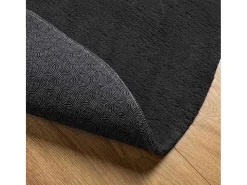 Alfombra negra 160 x 230 cm Poliéster Negro Best
