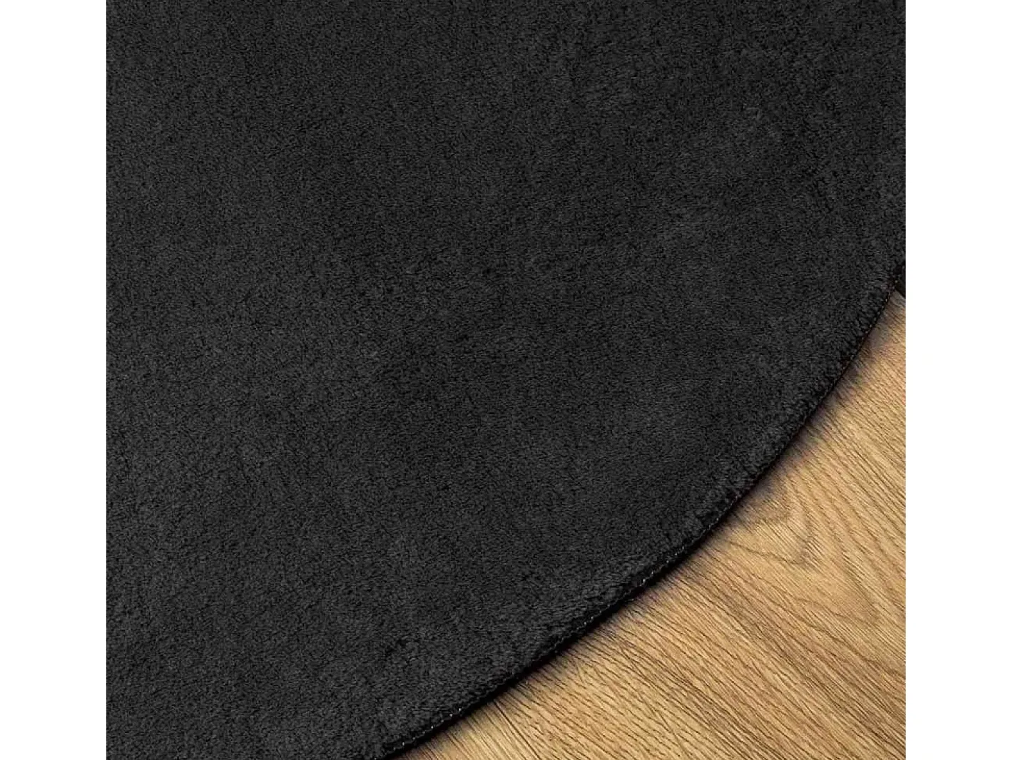 Alfombra negra 160 x 230 cm Poliéster Negro Best