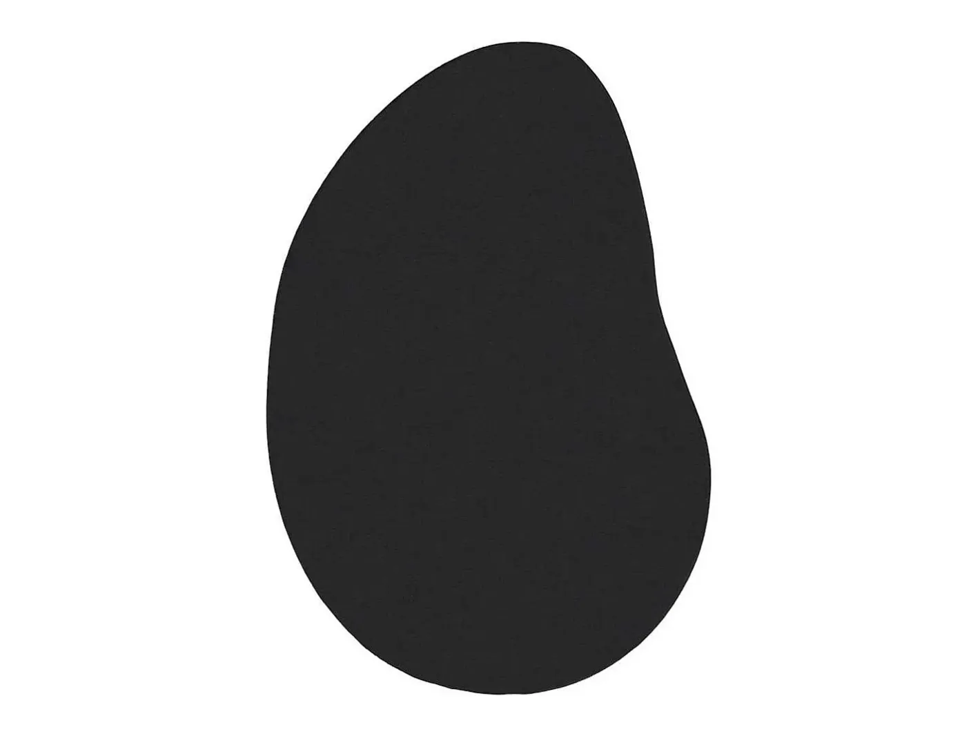 Alfombra negra 160 x 230 cm Poliéster Negro Best