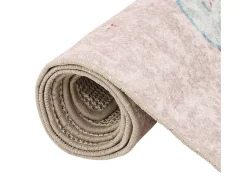 Alfombra niños lavable antideslizante unicornio 160x230 cm ES723391 Rosa Outlet