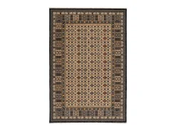 Alfombra De Salón-Alfombra oriental tejida de lana 80x145 cm multi Saharna Azul