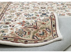Alfombra oriental tejida a mano con lana 40x60 cm Royal Orient Beige New