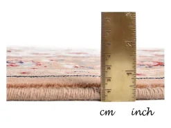 Best Alfombra oriental tejida con ribete 133x190 cm Dolna Beige