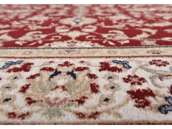 Alfombra oriental tejida con ribete 200x300 cm Dolna Rojo Clearance
