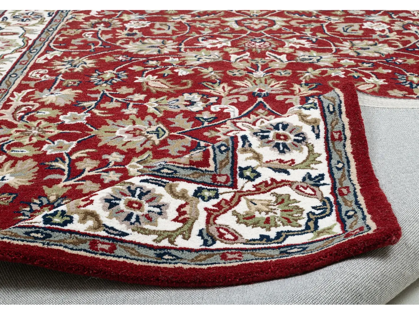 Alfombra oriental tejida a mano con lana 70x140 cm Royal Orient Rojo