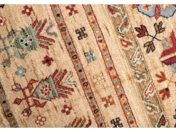 Best Alfombra oriental tejida de lana 120x145 cm Saharna Beige
