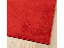 Alfombra OVIEDO pelo corto roja 160x230 cm Rojo Online