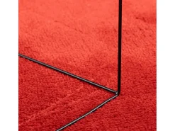 Alfombra OVIEDO pelo corto roja 160x230 cm Rojo Online