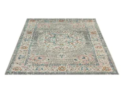 the carpet Alfombra Palma Exterior Oriental, , 120 x 170 cm Gris New