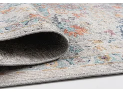 the carpet Alfombra Palma Exterior Vintage, Multi, 120 cm, redondo Multicolor