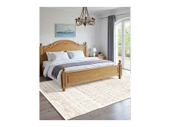 Alfombra De Salón-Alfombra para Salón SucceBuy, 1,5 x 2,4 m, Alfombra Grande para Dormitorio Lavable y Antideslizante, Suave y Cómoda, Estilo Moderno, para Dormitorio, Beige
