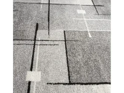 Outlet the carpet Alfombra Pearl Salón morno Pelo corto, , 200 x 280 cm Gris