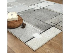 the carpet Alfombra Pearl Salón morno Pelo corto, , 120 x 160 cm Beige New