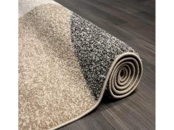 Best the carpet Alfombra Pearl Salón morno Corte contorno, , 80 x 140 cm Beige