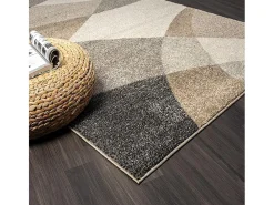 Best the carpet Alfombra Pearl Salón morno Corte contorno, , 80 x 140 cm Beige