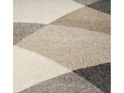 Best the carpet Alfombra Pearl Salón morno Corte contorno, , 140 x 200 cm Beige