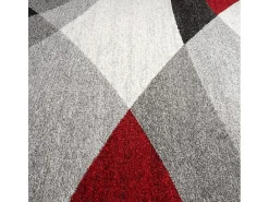 the carpet Alfombra Pearl Salón morno Corte contorno, Rojo, 240 x 330 cm Gris Online